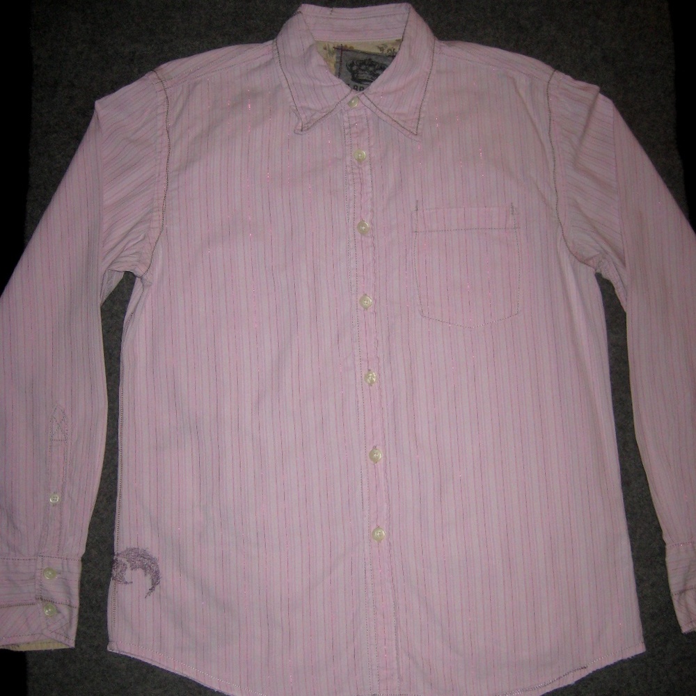 Z-BRAND Scorpion Glitter Thread L/S Shirt MEDIUM